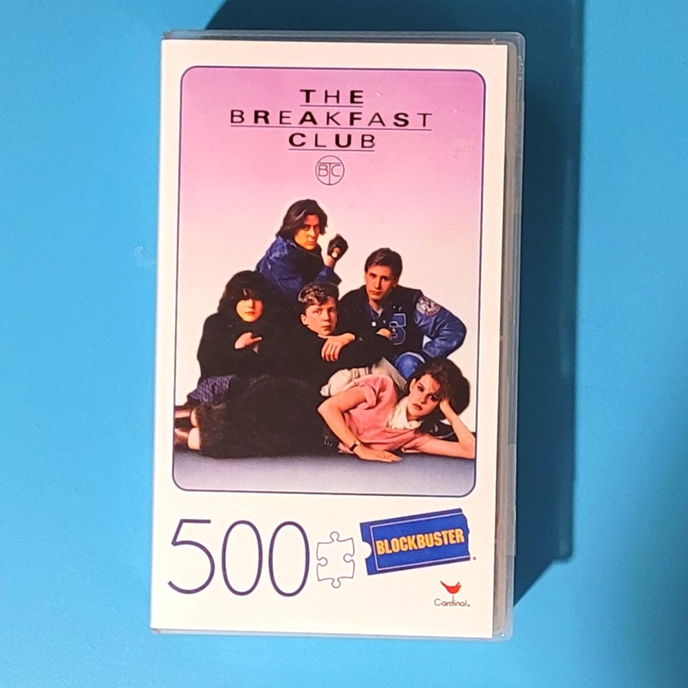 The Breakfast Club 500 pc retro puzzle! Mint in box!